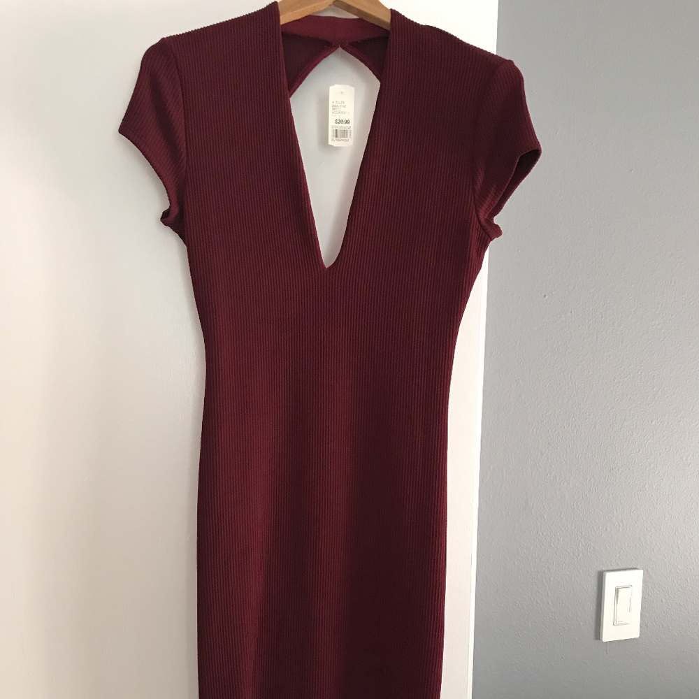Stretch Cut-Out Dress (L)